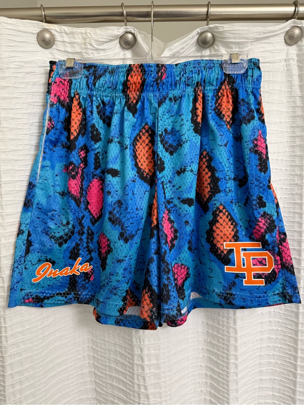 Inaka Power Blue and Orange Swim Shorts